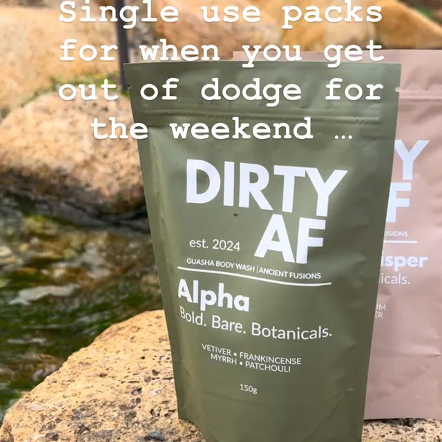 Alpha pouch out bush for the weekend