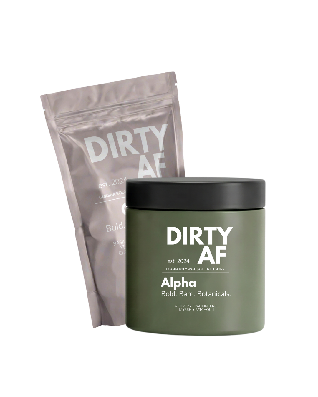 Dirty Duo  (1 x Tub and 1 x Pouch)