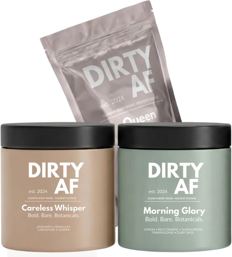 Threesome — two tubs and one pouch